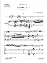 Sonate en ré n° 1 op. 51 - TURINA - Partition - Violon